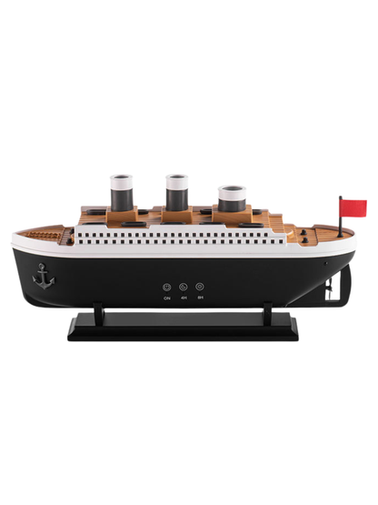 Creative Retro Steamboat Aroma Diffuser & Humidifier – Sail into Relaxation with Jellyfish Mist Magic